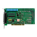 Плата Universal PCI с 8 каналами дискретного ввода, и 8 каналами релейного вывода, с изоляцией (с разъёмом CA-4002)
