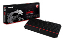 Клавиатура GAMING BLACK RU INTERCEPTOR DS4100 MSI