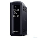 CyberPower VP1200EILCD ИБП {Line-Interactive, Tower, 1200VA/720W USB/RS-232/RJ11/45 (4 + 4 IEC С13), 12В/7,2 Ач х 2}