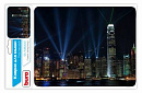 Коврик для мыши Buro BU-M80010 Мини рисунок/Гонконг 230x180x2мм