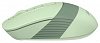 Мышь A4Tech Fstyler FB10C зеленый оптическая (2000dpi) беспроводная BT/Radio USB (4but)