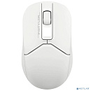 A-4Tech Мышь Fstyler FB12 белый оптическая (1200dpi) беспроводная BT/Radio USB (3but) [1595330]