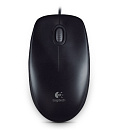 мышь Logitech B100 Optical Mouse, USB, 1000dpi, Black, [910-003357] (незначительное повреждение коробки)