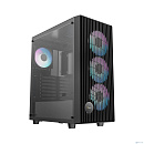 Case Ocypus Gamma C70 BK ARGB ATX / win / black / 4 ARGB fans / no PSU / Tempered Glass