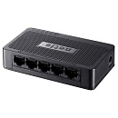 Коммутатор NETIS ST3105S , неуправляемый, настольный, настенный, 10/100 Мбит/сек, 5 port, таблица МАС 2048