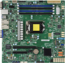 Системная плата MB Supermicro X11SCH-F-O, 1xLGA 1151, E-2***, Core i3, Cel, Pent, C246, 4xDDR4 Up to 128GB Unbuffered ECC/non-ECC UDIMM, 1 PCI-E 3.0