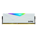 Модуль памяти ADATA XPG SPECTRIX D50 RGB White Gaming Memory AX4U320016G16A-SW50 16GB DDR4 3200 DIMM Non-ECC, CL16, 1.35V, Heat Shield, RTL, (931269)