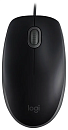 Logitech Mouse B110, Silent, Black [910-005508]