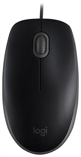 Logitech Mouse B110, Silent, Black [910-005508]