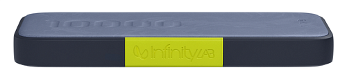 JBL InfinityLab Power Bank InstantGo 10000 Built-in USB-C Cable, 30W, 1xUSB-C, 1xUSB-A, 0.230 кг, цвет синий
