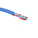EUROLAN 19C-U5-12BU-B305 Кабель категории 5e, U/UTP, 4 пары, 24 AWG, нг(A)-HF, внутренней прокладки, синий, коробка 305 м