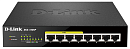 Коммутатор D-LINK Неуправляемый PoE-коммутатор, 8x1000Base-T (4x1000Base-T PoE), PoE-бюджет 80 Вт, корпус металл