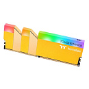 Комплект модулей памяти Thermaltake TOUGHRAM RGB Metallic Gold Gaming Memory RG26D408GX2-3600C18A 16GB DDR4 3600 DIMM Non-ECC, CL18, 1.35V, Heat Shiel