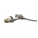 Hyperline PC-LPT-UTP-RJ45-RJ45-C6a-5M-LSZH-GY Патч-корд U/­UTP, Cat.6a (100% Fluke Component Tested), 10G, 28AWG, LSZH, 5 м, серый