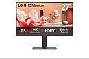 Монитор 27 LG 27BA45QB-B, IPS, 2560x1440, 5ms, 350cd, 75Hz , HDMIx2 + DP+ SPK, HAS Pivot Swivel, black, In