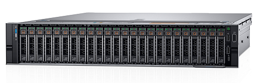 сервер dell poweredge r740 1x4114 1x16gb x8 4x1tb 7.2k 3.5" sata h730p mc id9en 1g 4p 2x750w 3y pnbd conf-1|2xhba 12g 2p|intel x520(10gb 2p sfp+) (r74