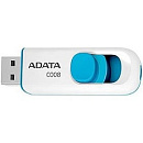 A-DATA Flash Drive 16Gb С008 AC008-16G-RWE {USB2.0, белый}