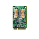 4-портовая плата RS-232 Mini PCI Express с изоляцией 2,5 кВ, с расширенным диапазоном рабочей температуры