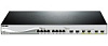 Коммутатор D-LINK DXS-1210-12TC, PROJ L2+ Smart Switch with 8 10GBase-T ports and 2 10GBase-T/SFP+ combo-ports and 2 10GBase-X SFP+ ports.16K Mac address, 240Gbp