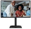 Монитор 23,8" AOC 1920x1080, WLED, 16:9, IPS, 300 cd, 1500:1, 20M:1, 4ms, 178°/178°, VGA, HDMI, DP, USB hub: USB3.2x4, USB3.2-B, 120Hz, Speak, Tilt, H