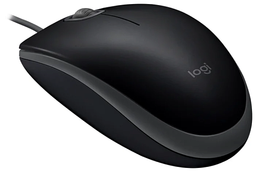 Logitech Mouse B110, Silent, Black [910-005508]
