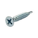 Rexant 1504-3925-1 Саморез оконный KRANZ сверло, 3.9х25, белый цинк, упаковка поставщика (12 000 шт.)