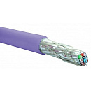 EUROLAN 19C-SA-05VL-R500 Кабель категории 6A, S/FTP, 4 пары, нг(А)-LSLTx, общий экран, индивидуально экранированные пары, внутренней прокладки, фиолет