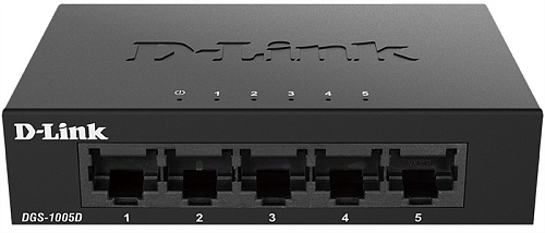 Коммутатор D-LINK Unmanaged Switch 5x1000Base-T, metal case