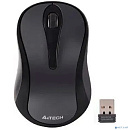 Мышь беспроводная A4Tech G3-280NS grey/black (оптическая, silent, USB, 2but, 1200dpi)(G3-280NS