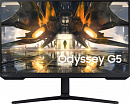 Монитор Samsung 32" Odyssey G5 S32AG520PI черный IPS LED 16:9 HDMI матовая HAS Piv 1000:1 400cd 178гр/178гр 2560x1440 165Hz FreeSync Premium DP 2K USB