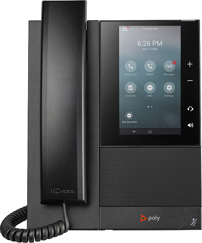 Телефонный аппарат/ CCX 500 Business Media Phone. Open SIP. PoE only. Ships without power supply and factory disabled media encryption