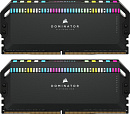 Память оперативная/ Corsair DDR5, 5600MHz 32GB 2x16GB DIMM, Unbuffered, 36-36-36-76, Std PMIC, XMP 3.0, DOMINATOR PLATINUM RGB DDR5 Black
