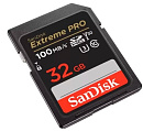 SecureDigital 32GB SanDisk Extreme Pro SD UHS I Card for 4K Video for DSLR and Mirrorless Cameras 100MB/s Read & 90MB/s Write, Lifetime Warranty