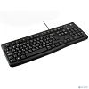 920-002522 Logitech Клавиатура K120 Black USB оригинальная заводская гравировка RU/LAT