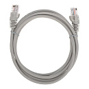 Rexant (02-0100-2) Патч-корд U/UTP, CAT 5e, RJ45-RJ45, 26AWG, LSZH, серый, 2м