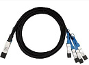 Кабель DAC QSFP28 TO 4XSFP28 5M LRDAC-QSFP28-4SFP28-5M LR-LINK