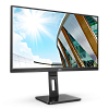 27" AOC U27P2CA 3840x2160 60Hz IPS WLED 16:9 4ms 2*HDMI DP 1x USB-C (DP Alt)/4x USB3.2 50M:1 1000:1 178/178 350cd HAS Pivot Tilt Swivel Speakers Black