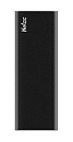 SSD накопитель Netac Z SLIM Black 128GB USB 3.2 Gen 2 Type-C External SSD, R/W up to 510MB/440MB/s,with USB-C to USB-A cable and USB-A to USB-C adapte