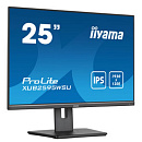 LCD Iiyama 25" XUB2595WSU-B5 черный {IPS 1920x1200 75Hz 4ms 300cd D-Sub HDMI DisplayPort USB M/M HAS Pivot}