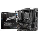 Материнская плата MSI PRO B760M-A WIFI DDR4 B760, LGA1700, 4*DDR4, 2*PCIEx16, 1*PCIEx1, 2*M.2, 1*TypeC, 2*USB3.2Gen2, 6*USB3.2Gen1, 6*USB2.0, 4*SATA3.