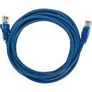 Rexant (02-0104-3) Патч-корд U/UTP, CAT 5e, RJ45-RJ45, 26AWG, LSZH, синий, 3м