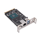SDM модуль для цифровых вывесок SDM300S-N3350-4GB, процессор Intel® Celeron® N3350, LPDDR4 4Гб, SSD: 64Гб eMMC (опция 32Гб), 1 x M.2 Key E 2230, 1 x