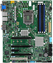 Системная плата MB Supermicro X11SAT-F-O, 1xLGA 1151, E3-1200 v6/v5, Core i7/i5/i3, C236, 4xDDR4 Up to 64GB Unbuffered ECC/non-ECC UDIMM, 3 PCI-E 3.0