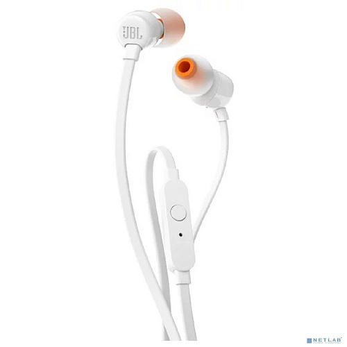 JBL T110 WHT 1.2м белый проводные