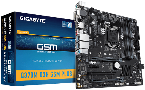 Материнская плата Q370M D3H GSM PLUS