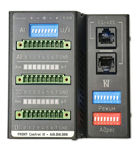 FRONT Control IO AI8.DI8.DO8 R20