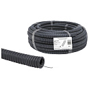 TDM SQ0401-0304 Труба гофрированная ПВХ d 32 с зондом (25 м) легкая Народная