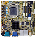 Промышленная материнская плата KINO-DH810, форм-фактор mini-ITX, сокет Intel LGA 1150 для процессоров Core i3/i5/i7), до 16Гб DDR3/DDR3L - 1333/1600,