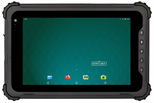 MIG T8X, 4gb/64gb, 1200*1920 FHD, 5MP/8MP, 4G LTE, Astra Linux SE v1.7 "Воронеж", Wi-Fi 2.4GHz/5GHz, BT 4.2 BLE, NFC, блок питания с кабелем