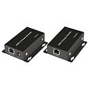 ORIENT VE02U4P, USB2.0 extender, удлинитель до 50 м по витой паре Cat6/6е, USB2.0 хаб 4 порта, питание от внешнего БП (31322)